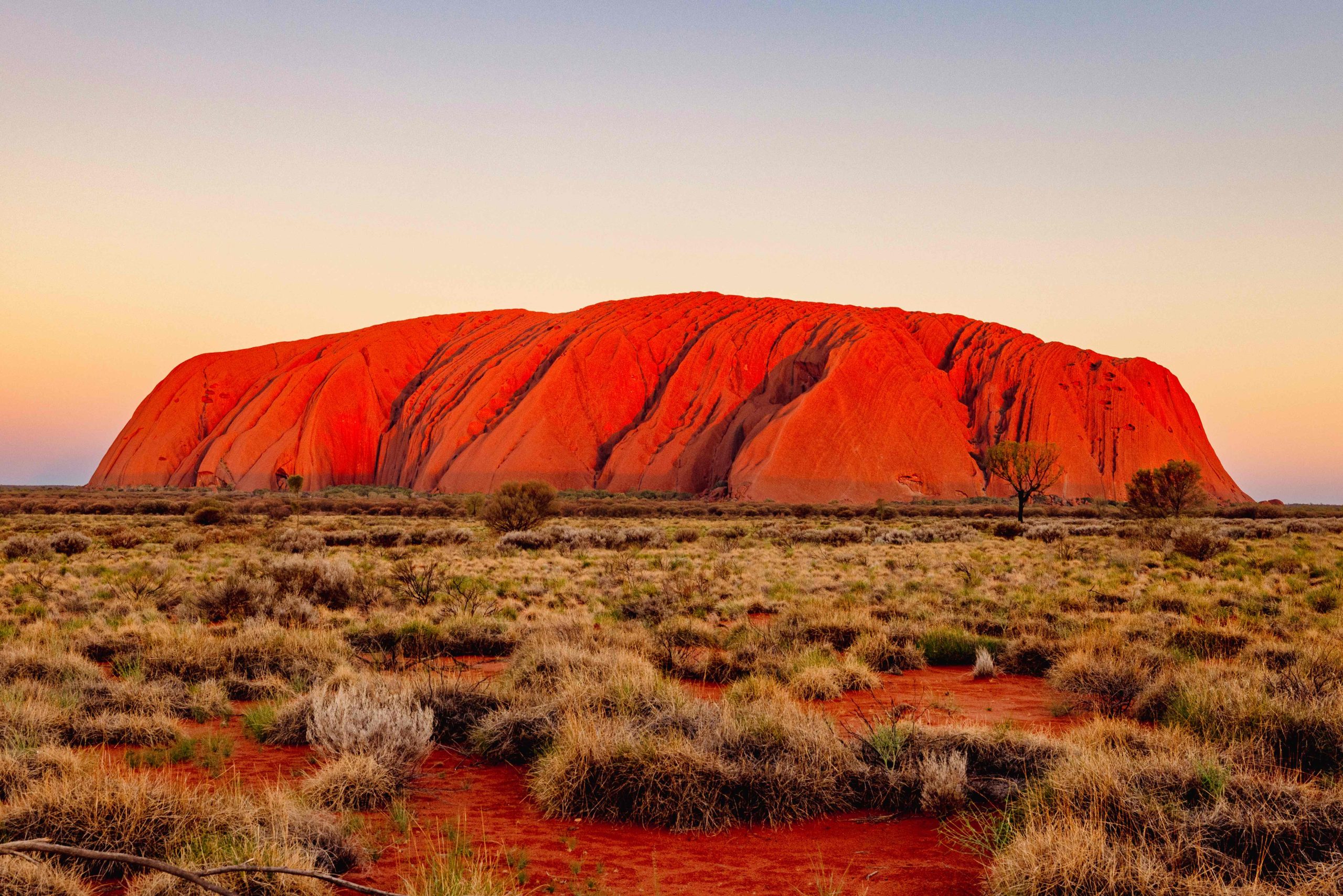 Uluru landscape in Australia